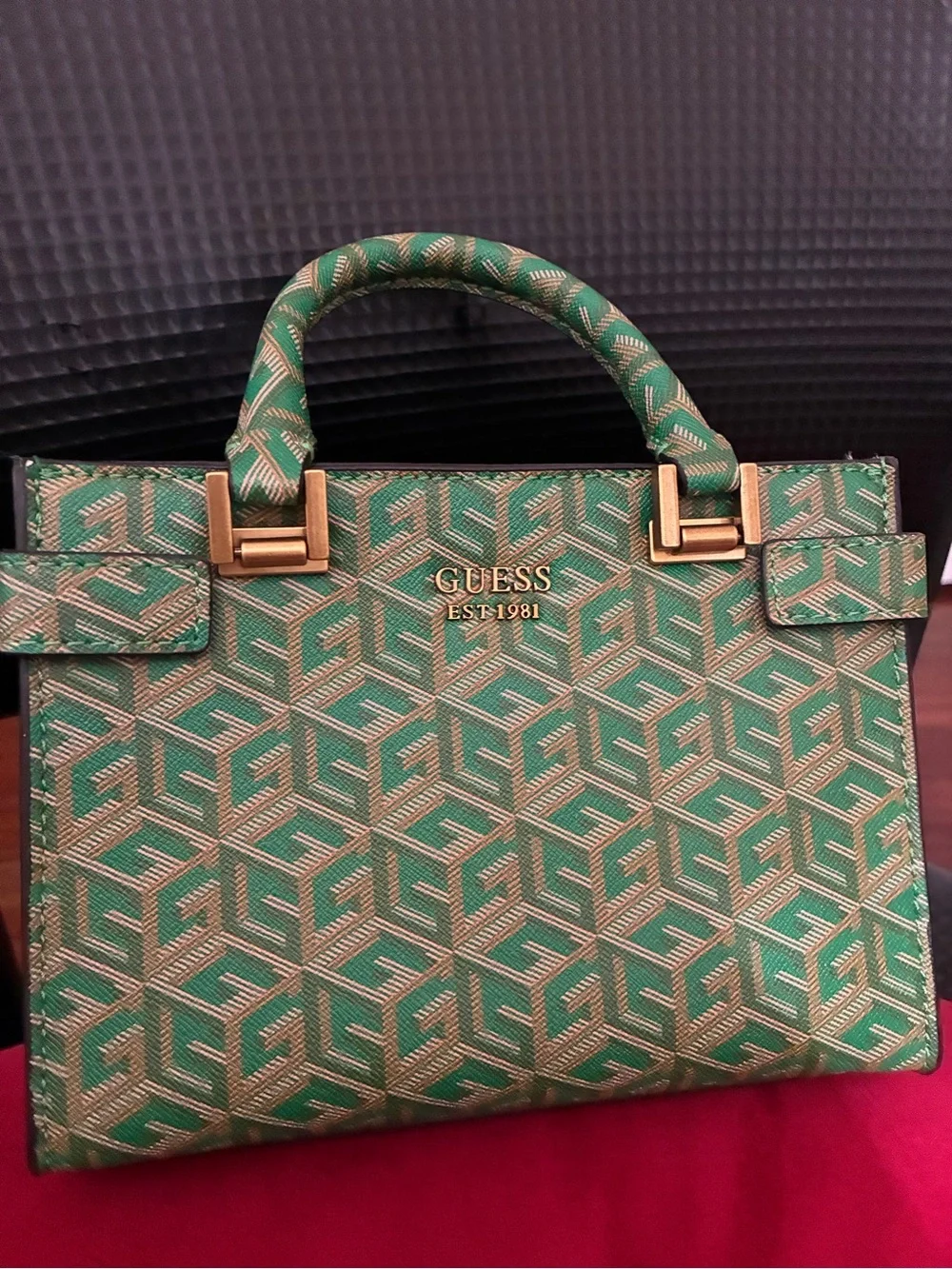 Bundle of 2 GUESS Satchel with crossbody strap